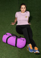 Women's Light Pink Round Neck T-shirts