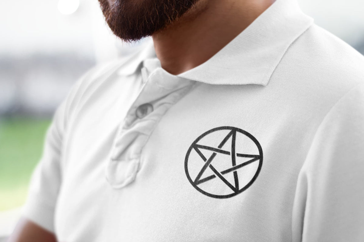 Men's White Polo T-shirts