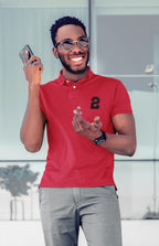 Men's Red Polo T-shirts