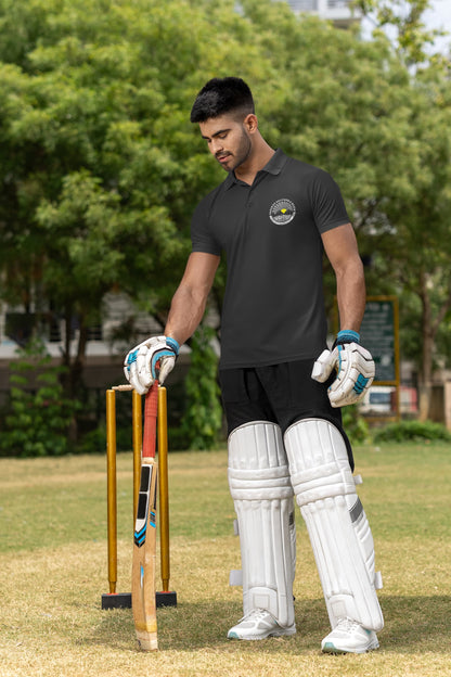 Men's Black Polo T-shirts