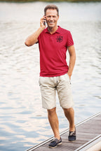 Men's Red Polo T-shirts
