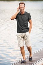 Men's Black Polo T-shirts