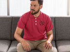 Men's Red Polo T-shirts