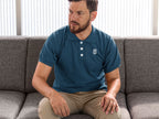 Men's Navy Blue Polo T-shirts