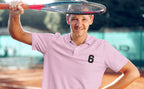 Men's Light Pink Polo T-shirts