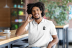 Men's White Polo T-shirts