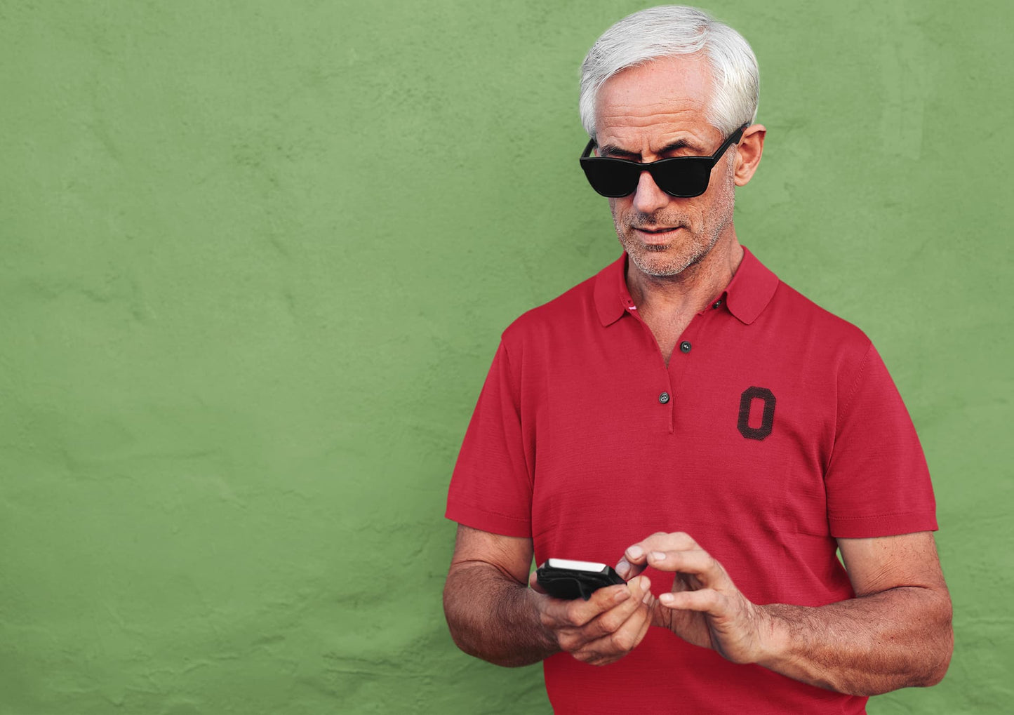 Men's Red Polo T-shirts