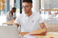 MENS WHITE POLO T-SHIRT