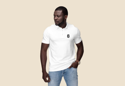 Men's White Polo T-shirts