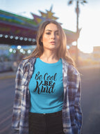 WOMENS SKY BLUE CROP TOP 