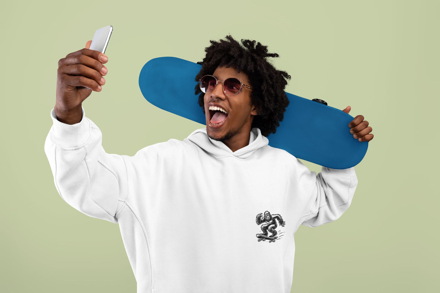 Men's White Hoodies