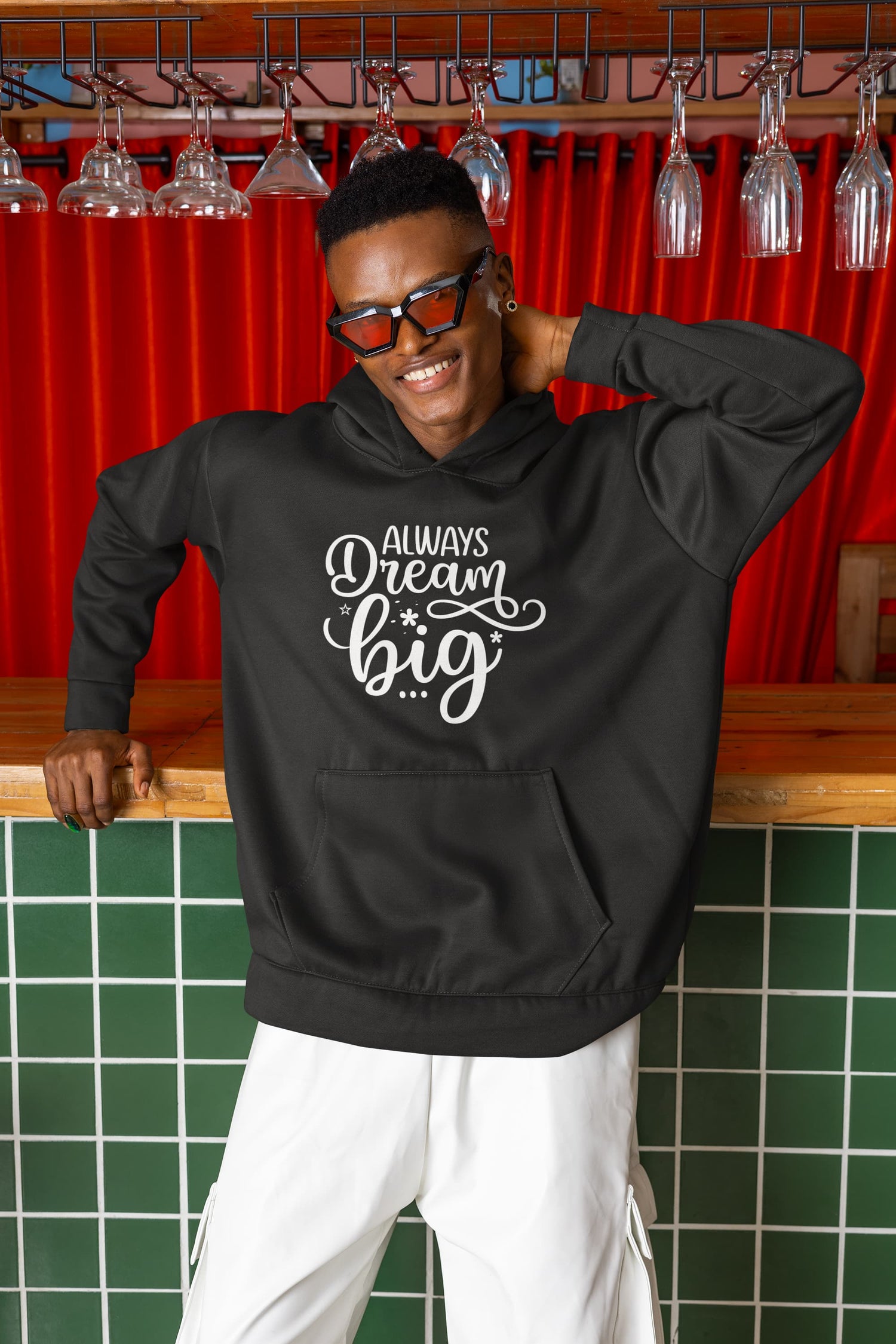 UNISEX BLACK HOODIES