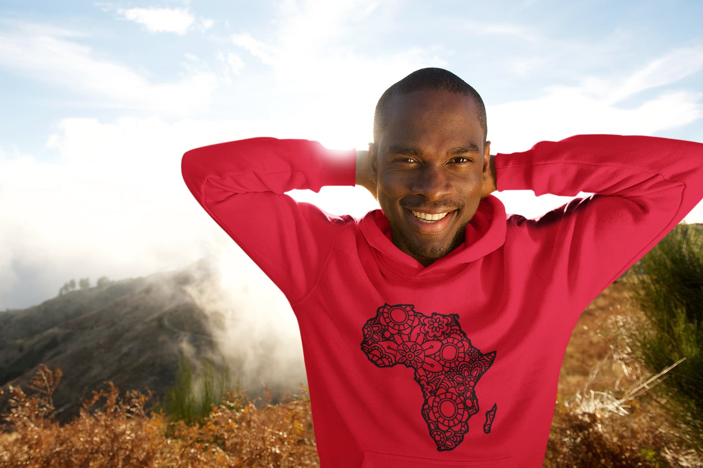 Men's Red Hoodies