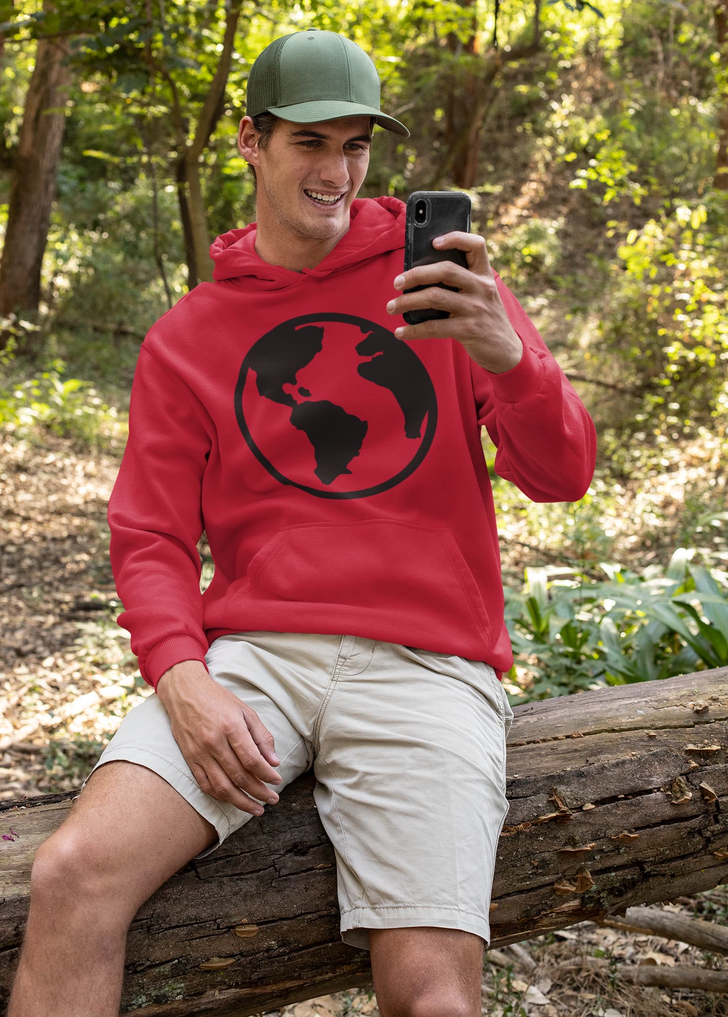 Men's Red Hoodies