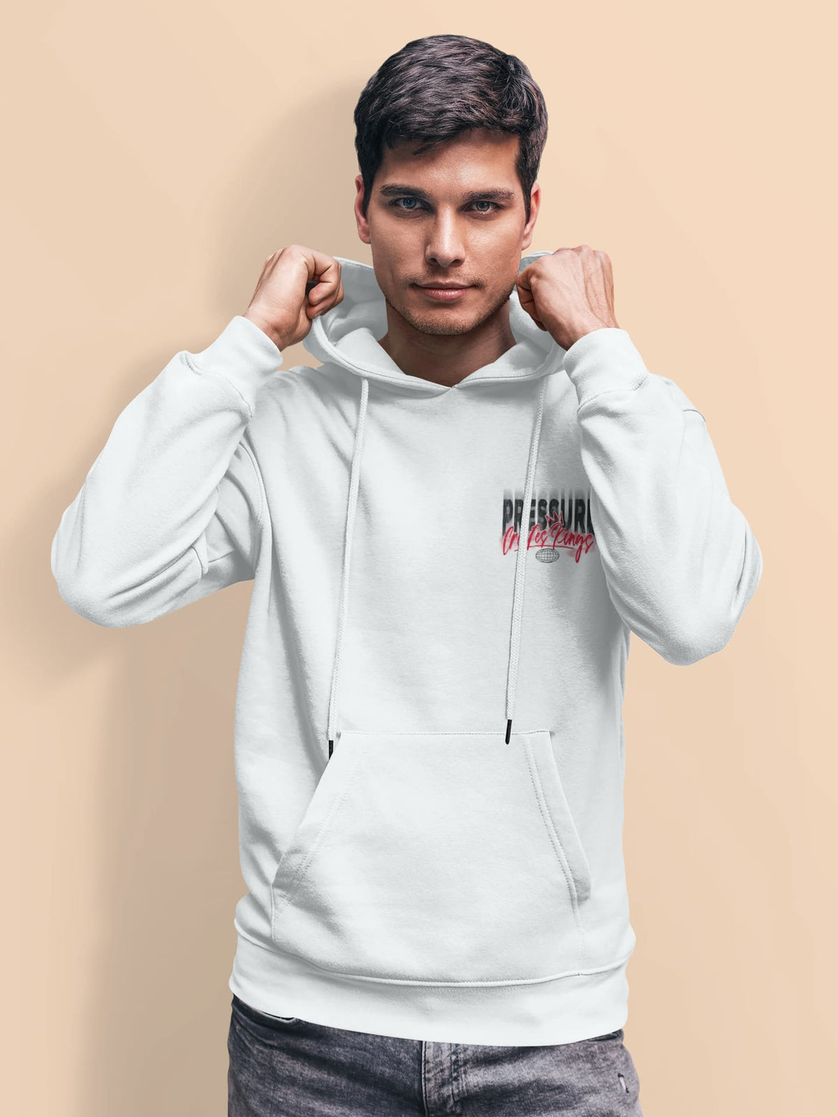 Men's White Hoodies