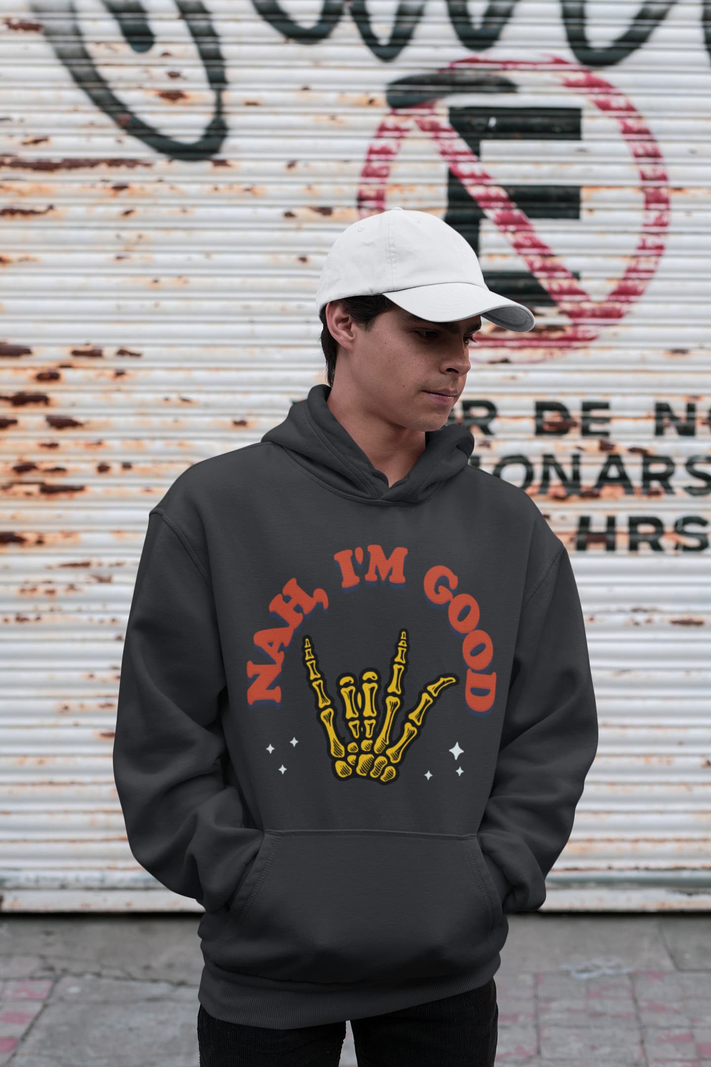 Men's Black Hoodies