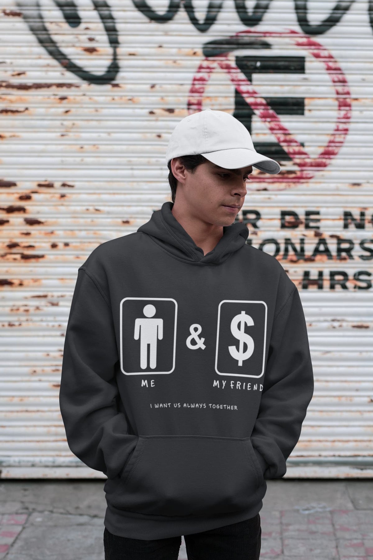 Men's Black Hoodies