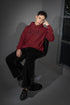 MENS MAROON HOODIES