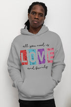 Men's Melange Grey Hoodies