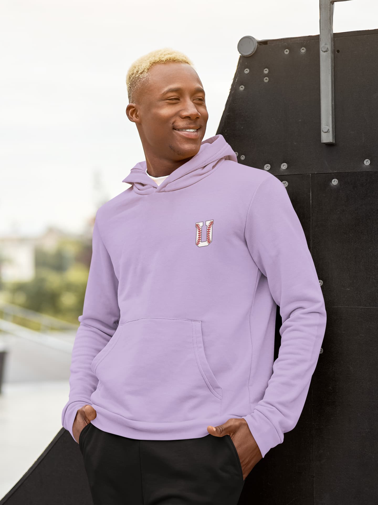 UNISEX IRIS LAVENDER HOODIES