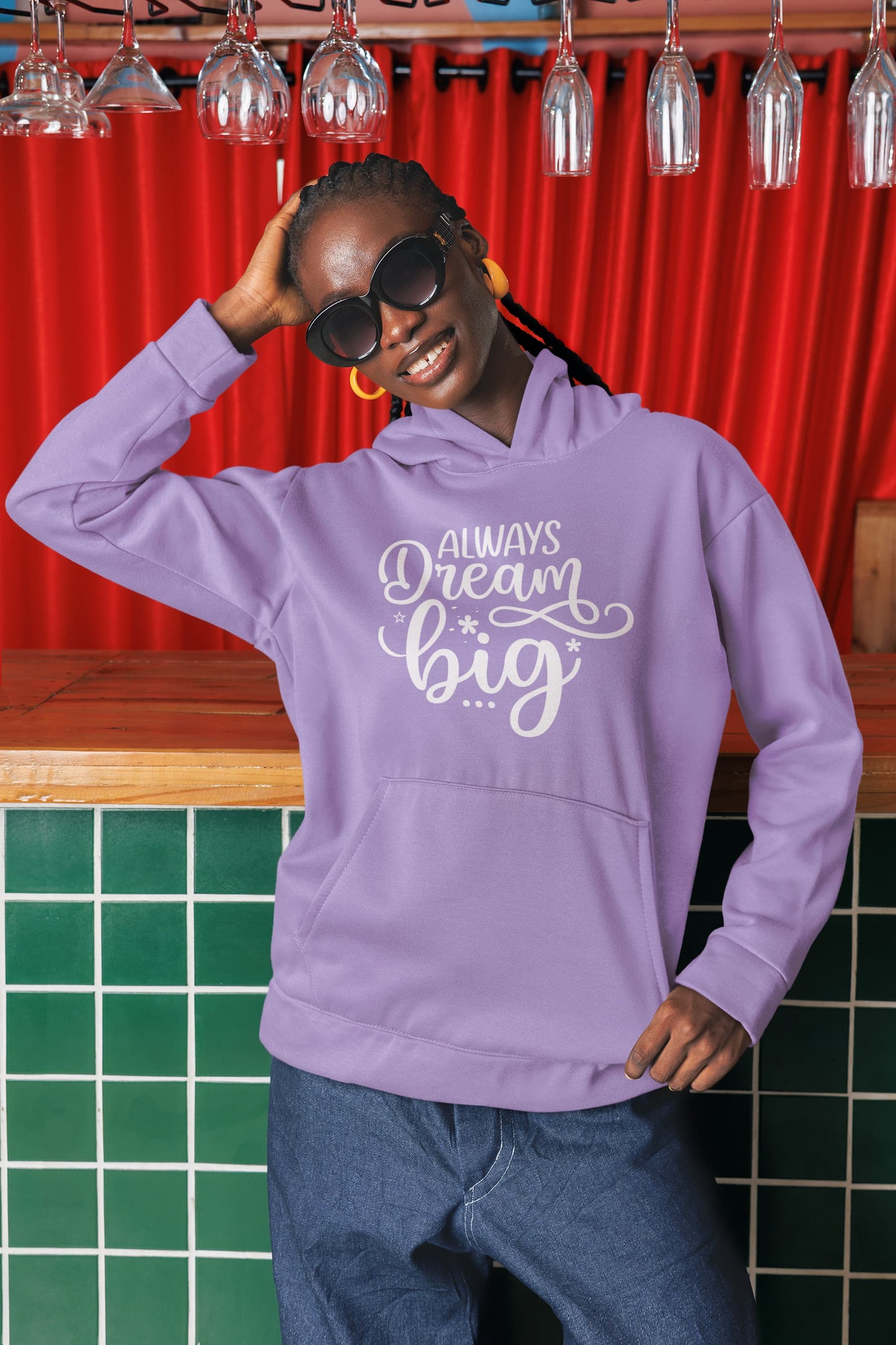 UNISEX IRIS LAVENDER HOODIES