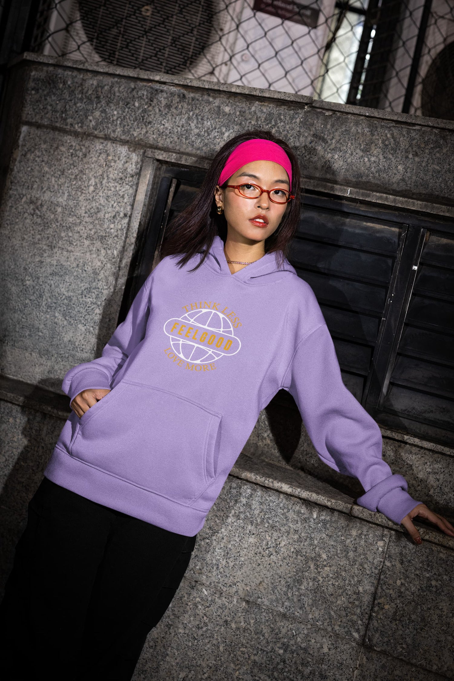 UNISEX IRIS LAVENDER HOODIES