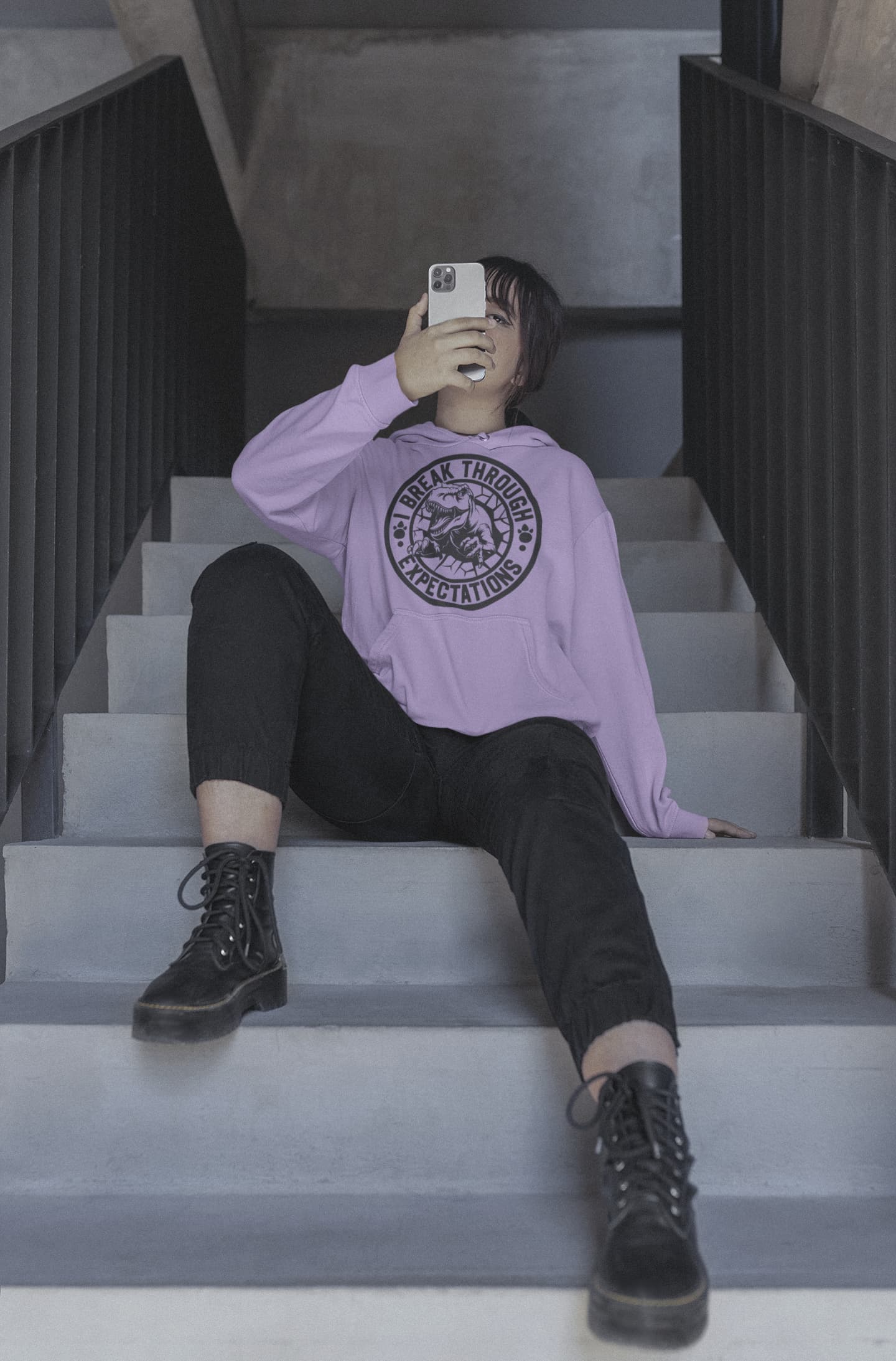 Men's Iris Lavender Hoodies