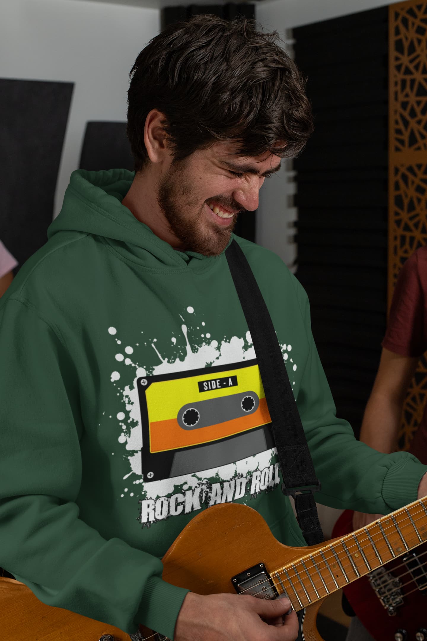 Men's Olive Green Hoodies