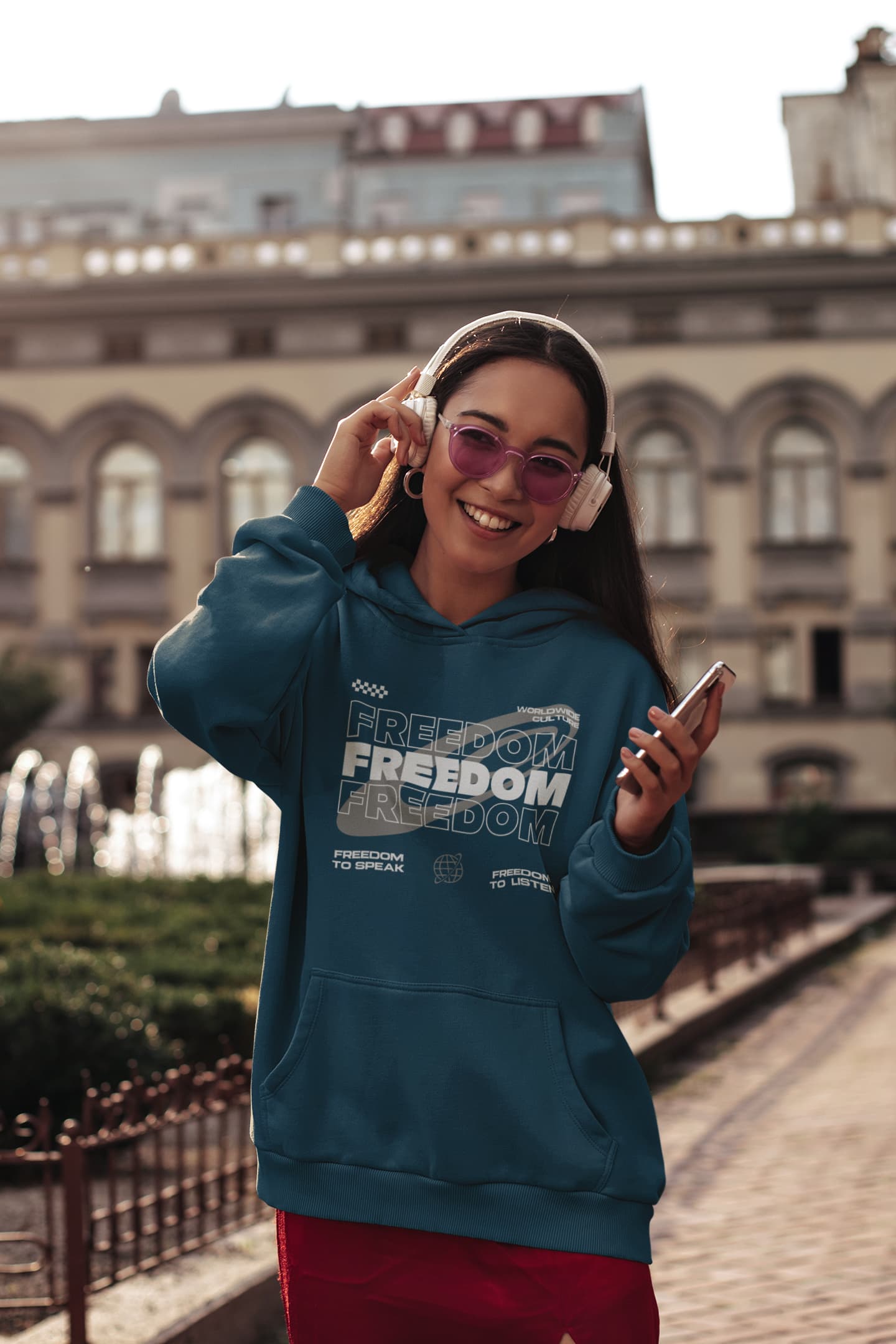 UNISEX NAVY BLUE HOODIES