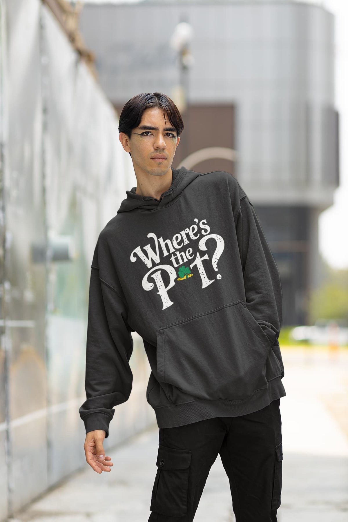 Men's Black Hoodies
