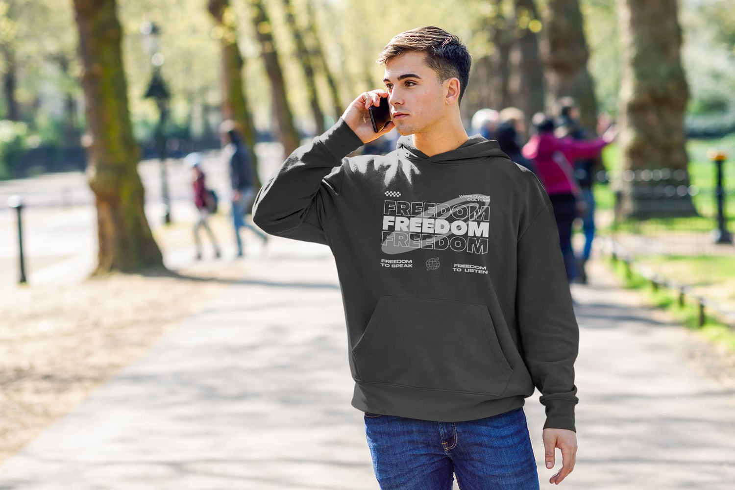 UNISEX BLACK HOODIES