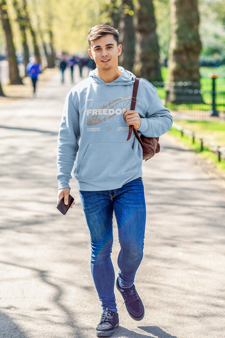 UNISEX BABY BLUE HOODIES