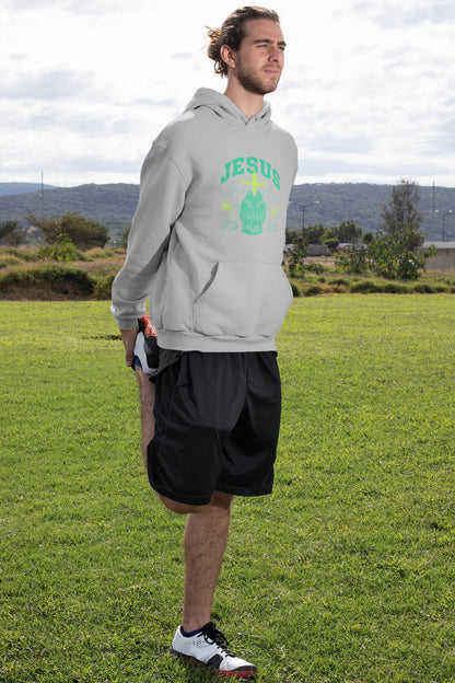 Men's Melange Grey Hoodies