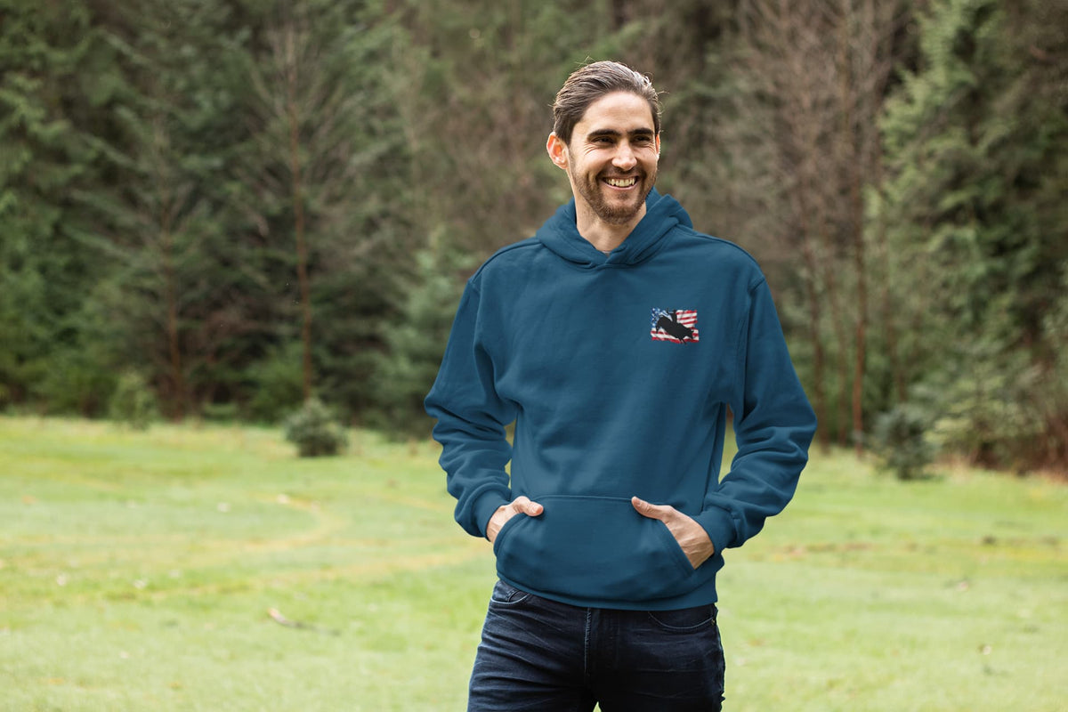 Men's Navy Blue Hoodies