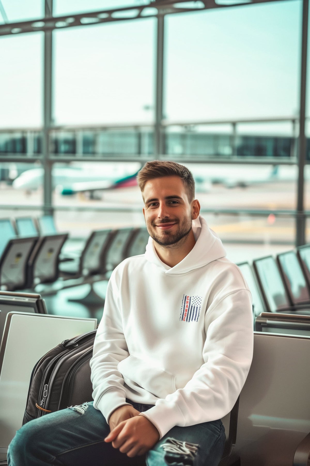 Men's White Hoodies
