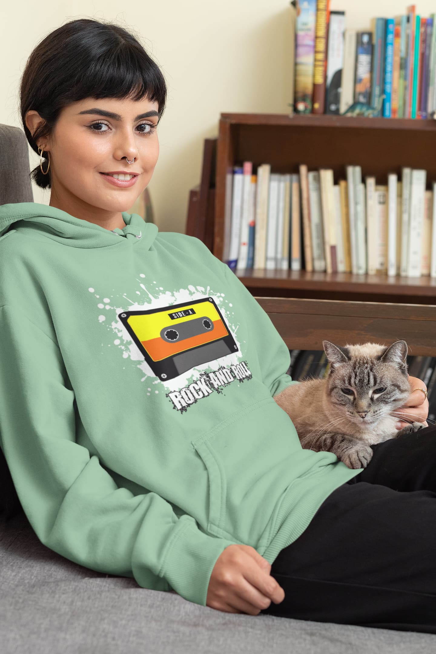 Women's Mint Green Hoodies