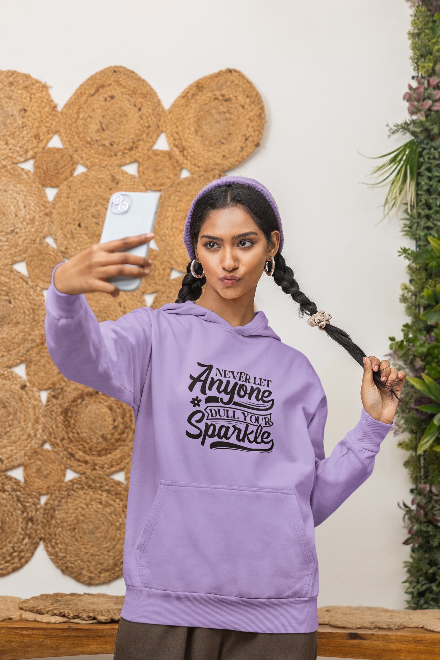 UNISEX IRIS LAVENDER HOODIES