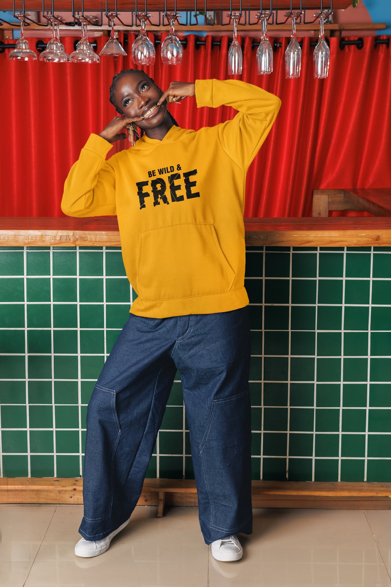 UNISEX GOLDEN YELLOW SWEATSHIRT