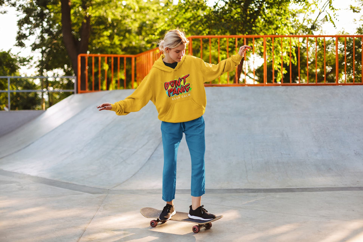 Women's Golden Yellow Hoodies