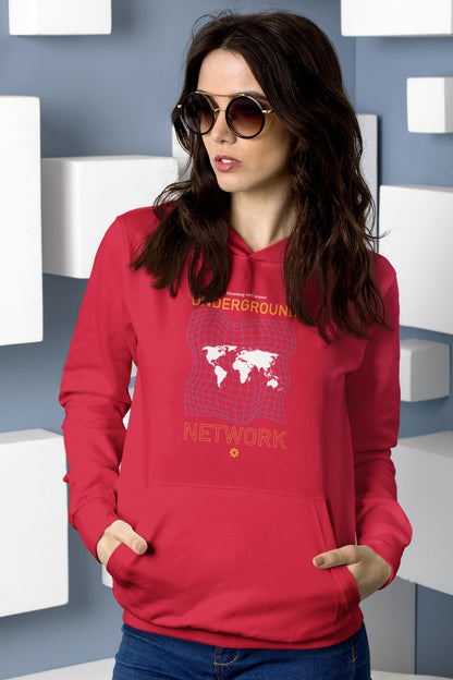 UNISEX RED HOODIES