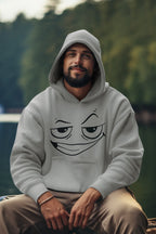 Men's Melange Grey Hoodies