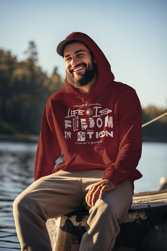 Men's Maroon Hoodies