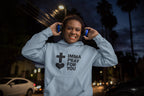 Men's Baby Blue Hoodies