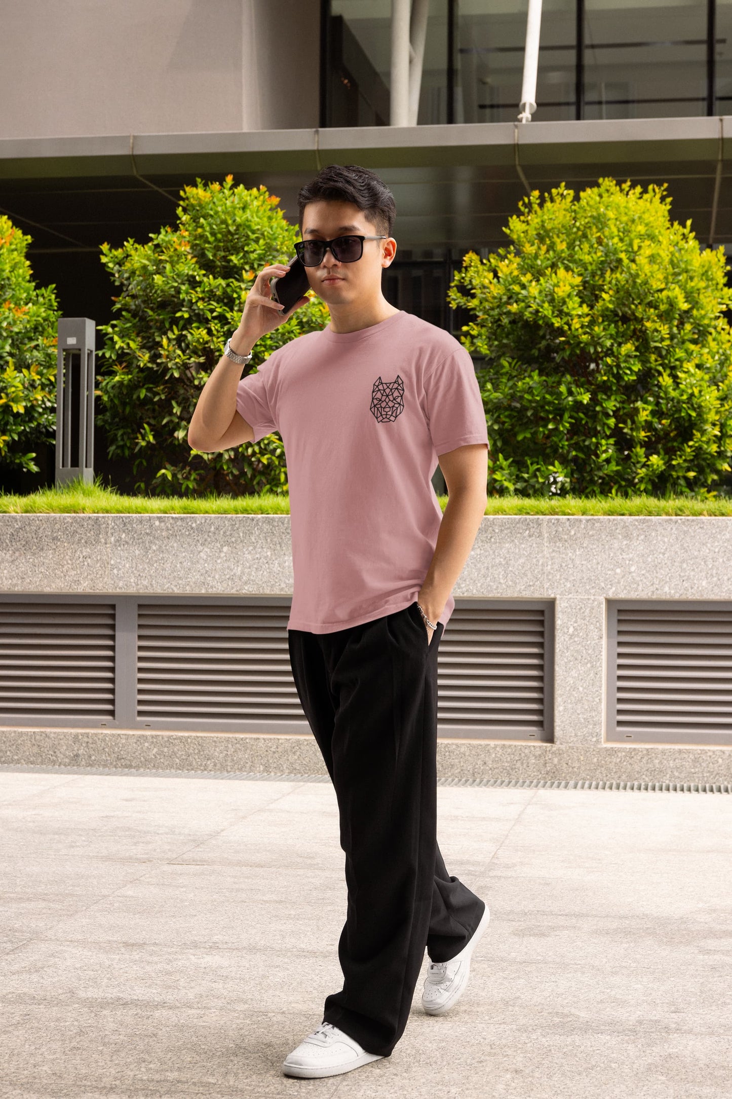 Men's Pastel Dusty Round Neck T-shirts