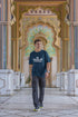 UNISEX NAVY BLUE OVERSIZED T-SHIRT 