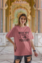 UNISEX DUSTY ROSE OVERSIZED T-SHIRT