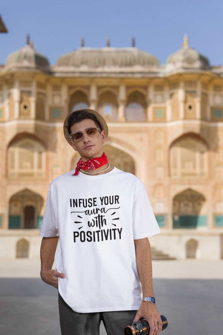 UNISEX WHITE OVERSIZED T-SHIRT