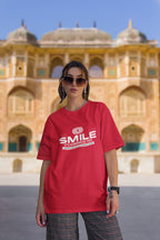 UNISEX RED OVERSIZED T-SHIRT 