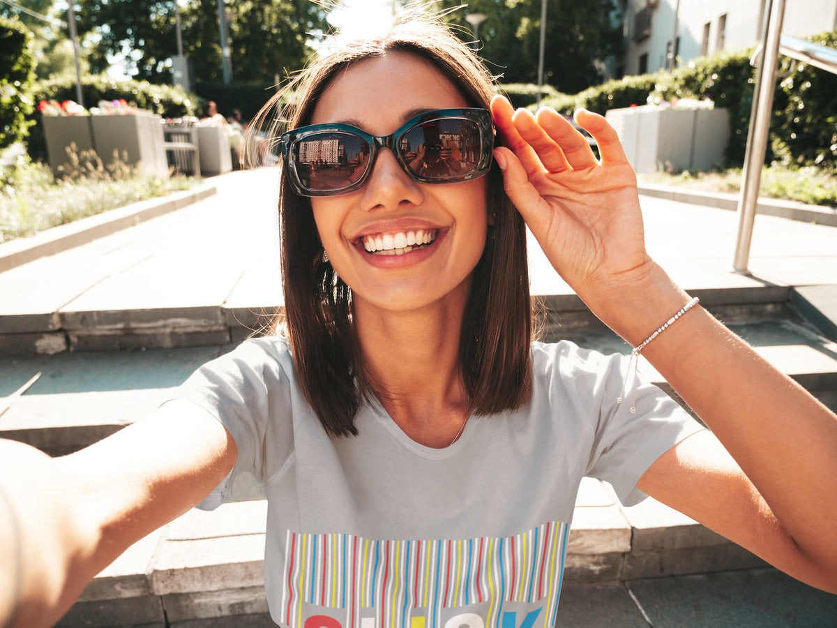 Women's Melange Grey Round Neck T-shirts