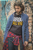Man wearing a &